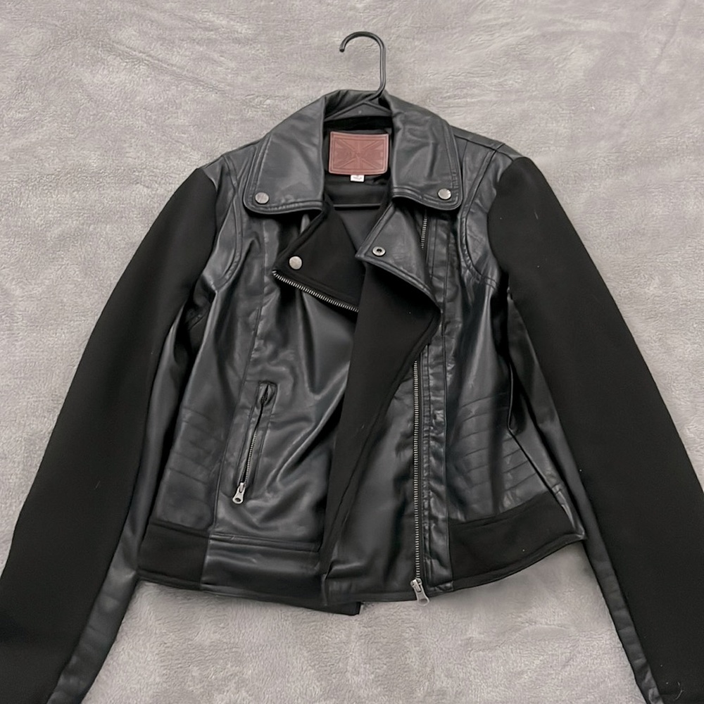 Comfy leather jacket